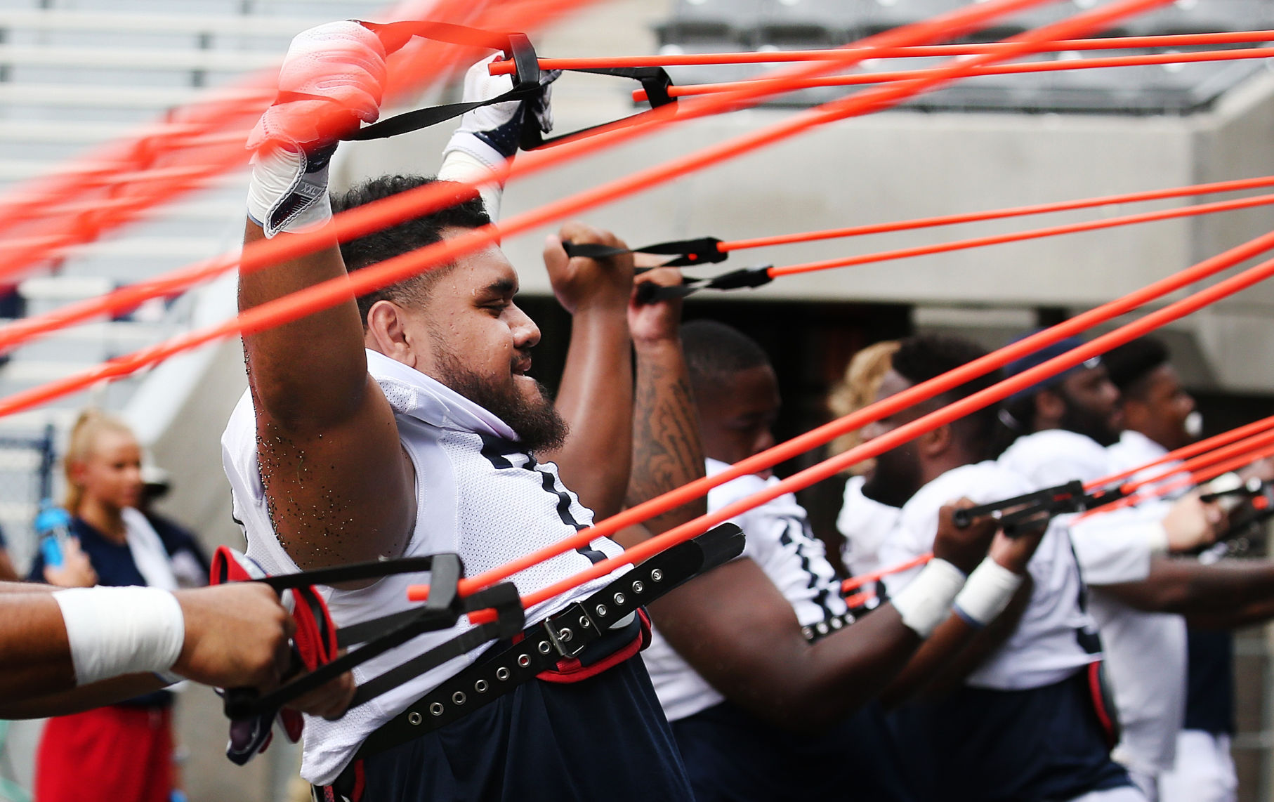 Arizona Wildcats football practice